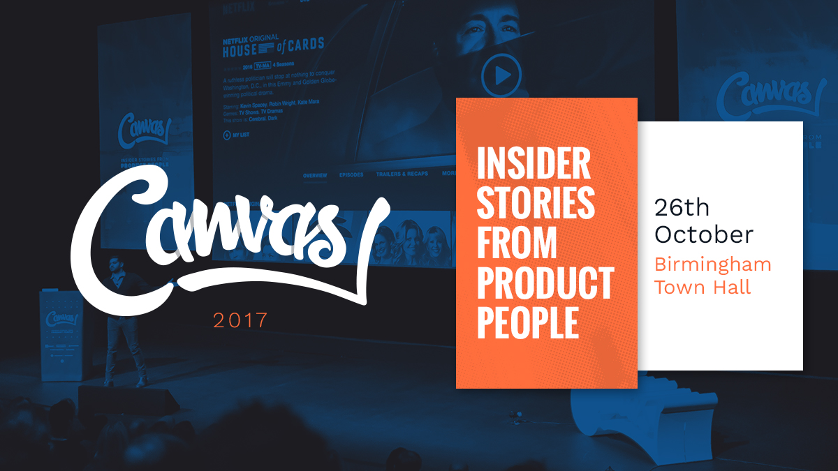 Canvas Conference Insider Stories from Product People. BIMA