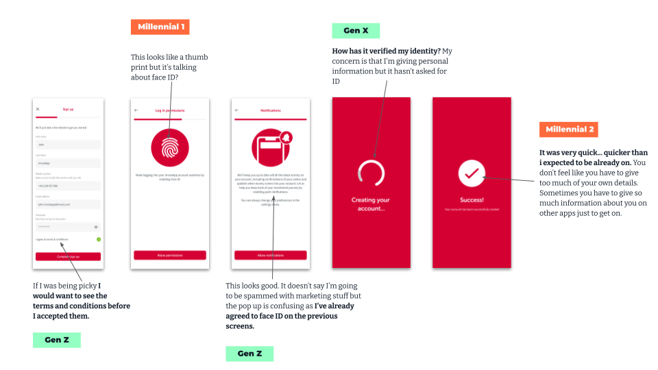 UX research for Dodl by AJ Bell