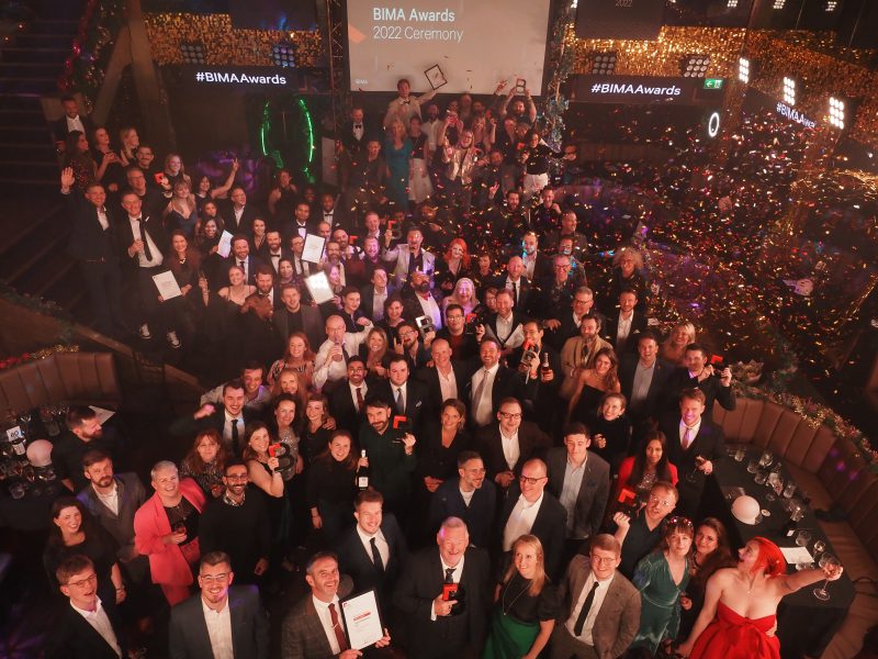 BIMA Awards Ceremony picture with all the winners